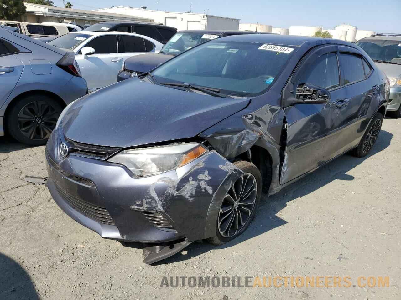 5YFBURHE6GP464802 TOYOTA COROLLA 2016