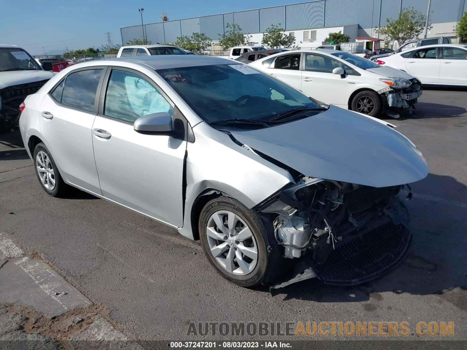 5YFBURHE6GP477081 TOYOTA COROLLA 2016