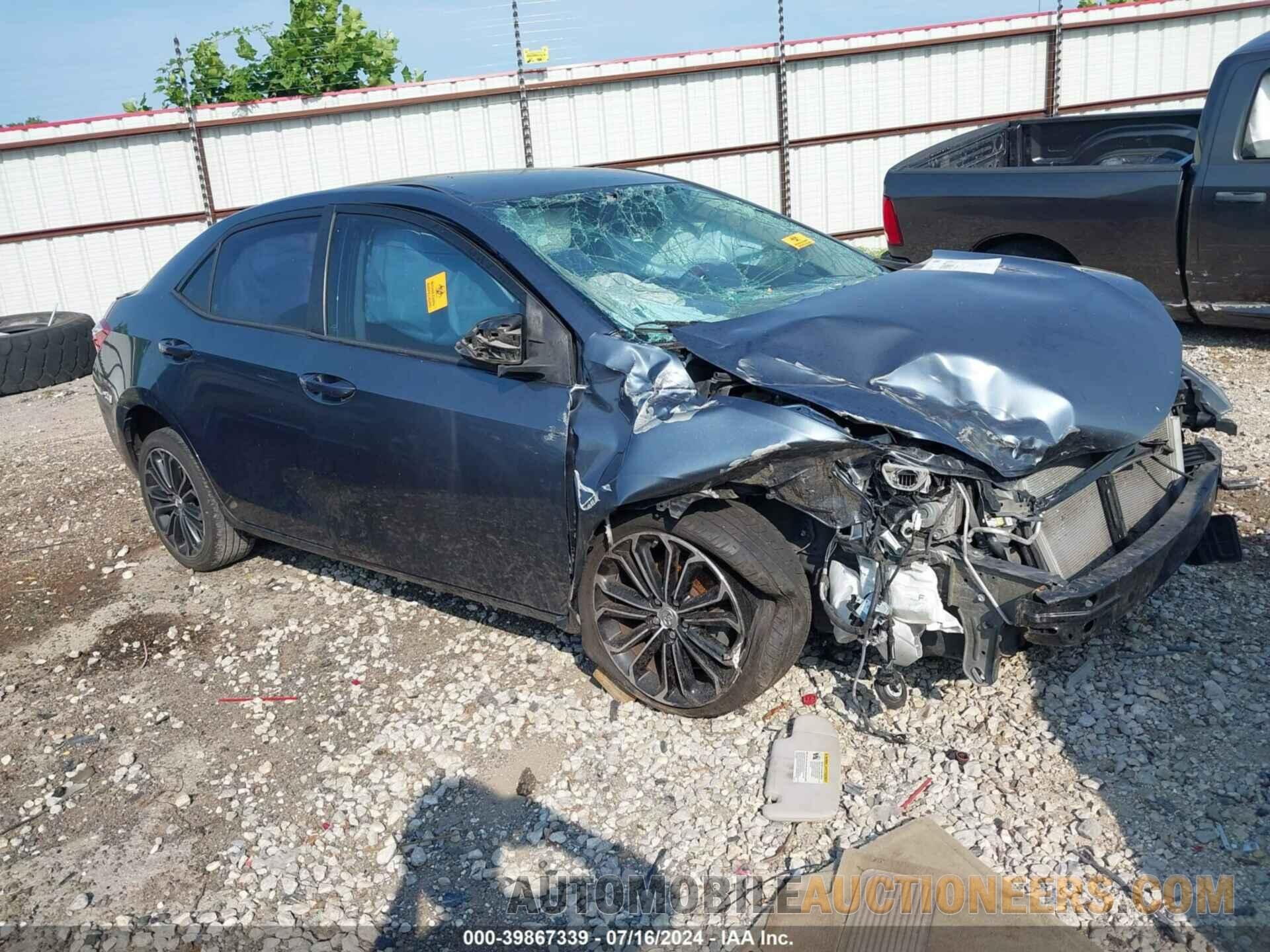 5YFBURHE6GP481776 TOYOTA COROLLA 2016