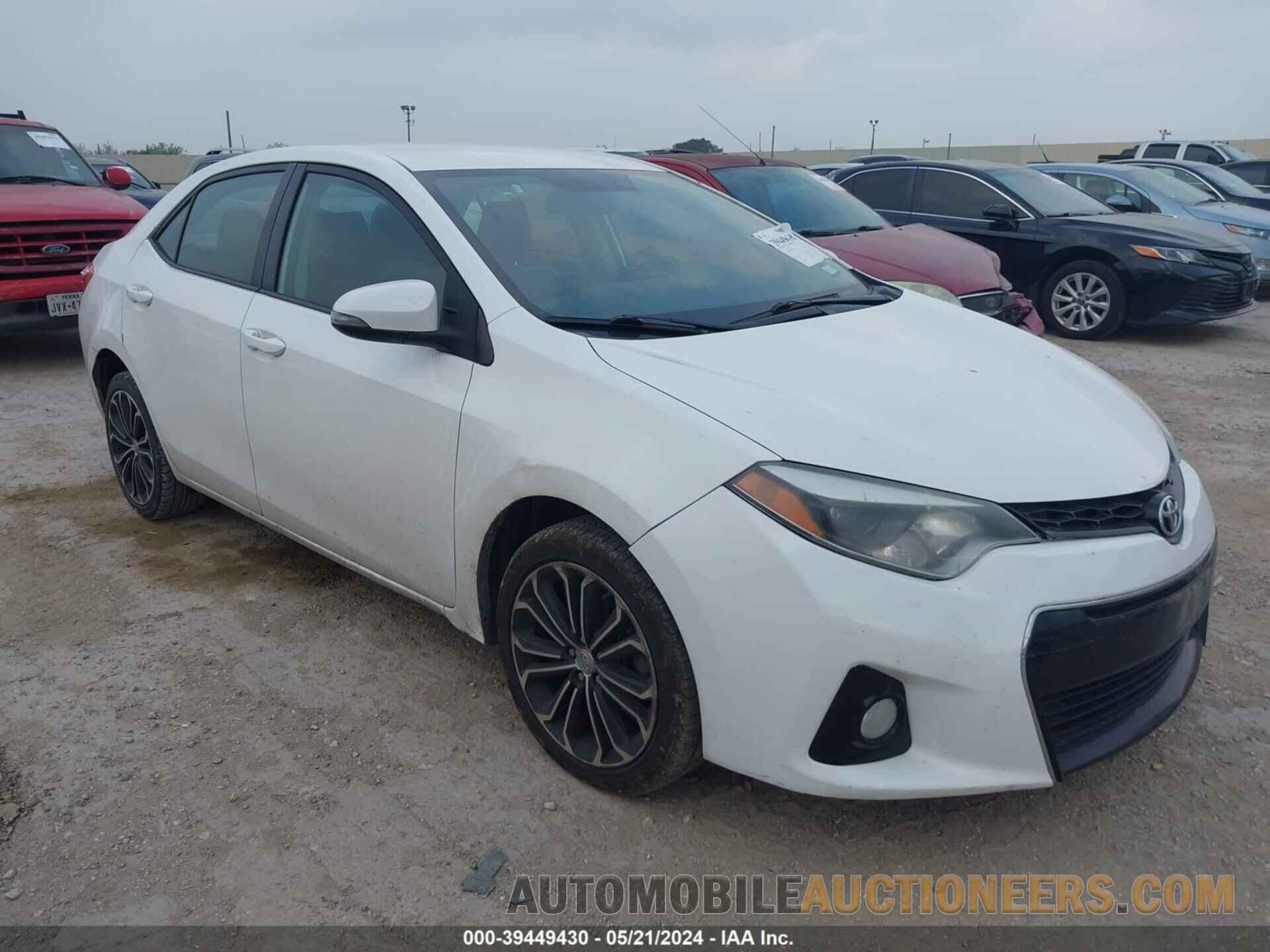 5YFBURHE6GP487545 TOYOTA COROLLA 2016