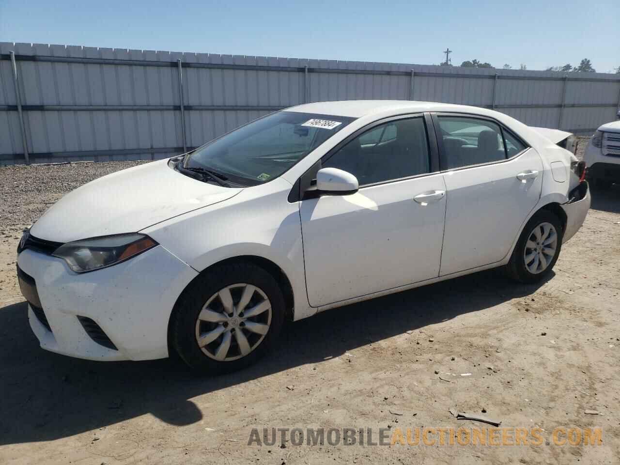 5YFBURHE6GP493295 TOYOTA COROLLA 2016