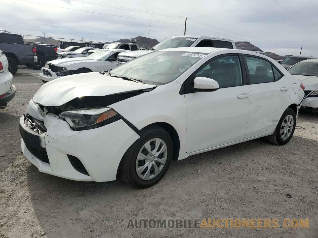 5YFBURHE6GP504165 TOYOTA COROLLA 2016