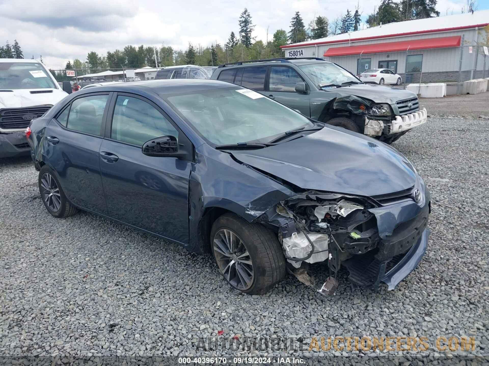 5YFBURHE6GP507809 TOYOTA COROLLA 2016