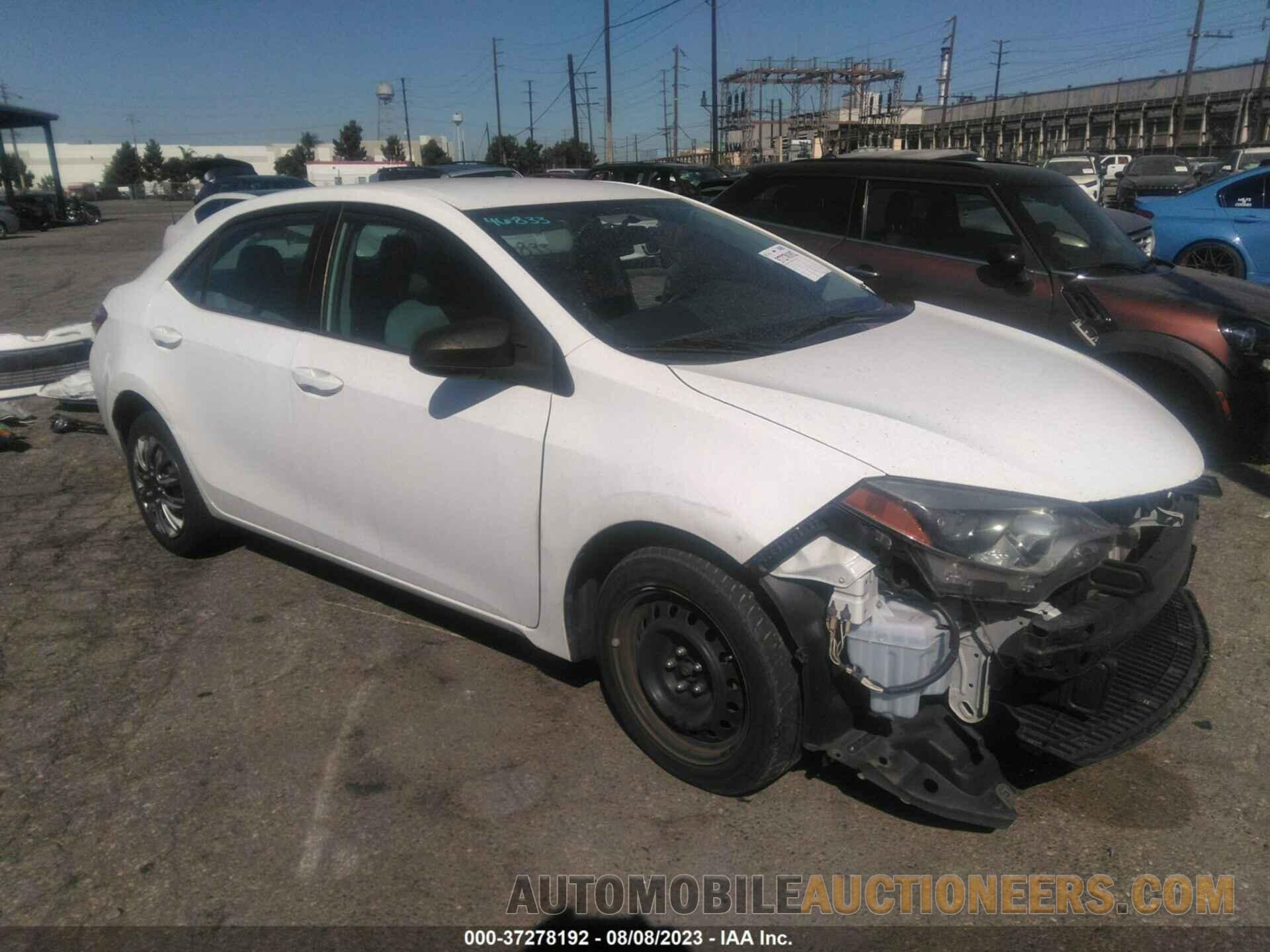 5YFBURHE6GP508085 TOYOTA COROLLA 2016