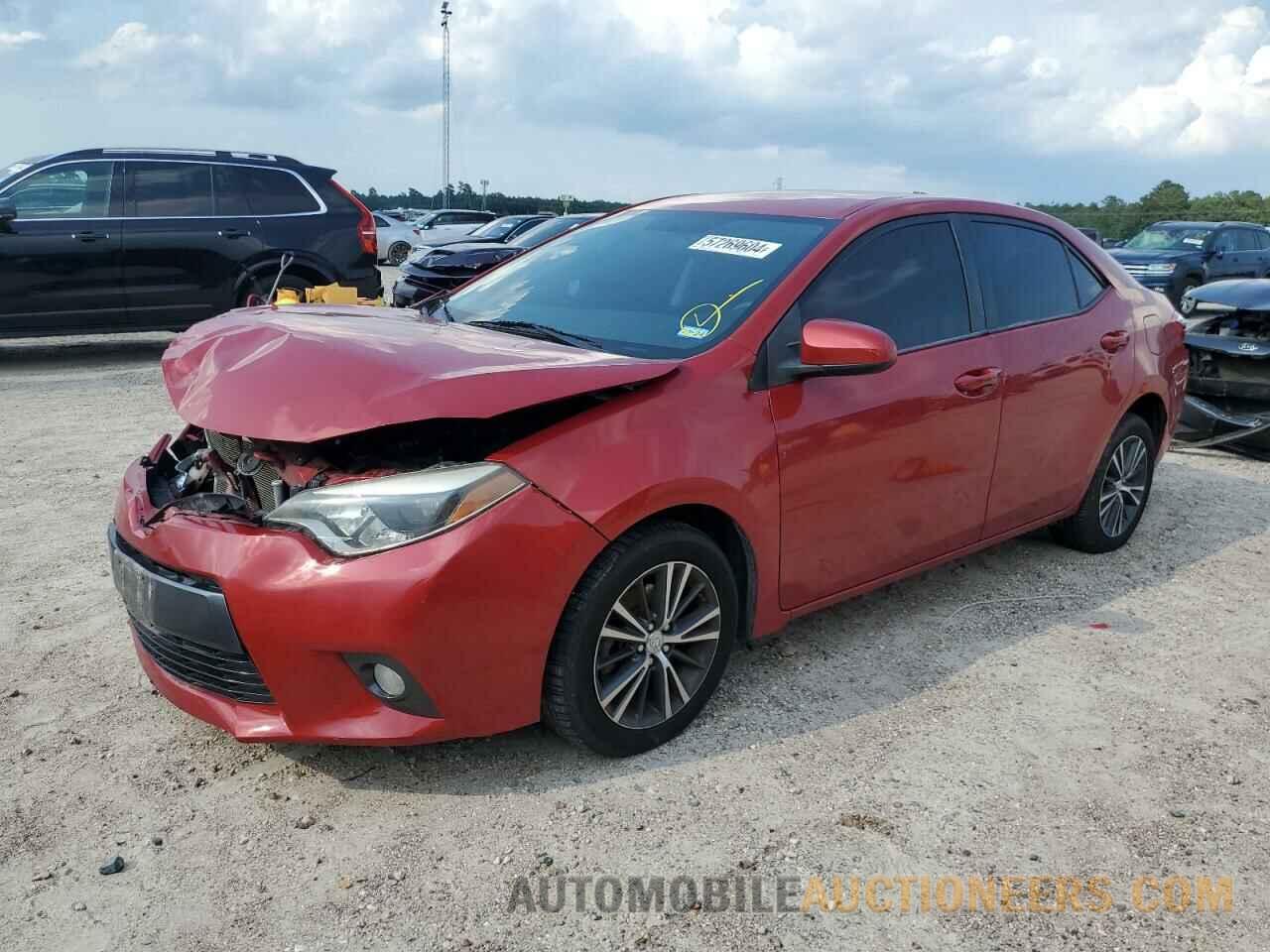 5YFBURHE6GP519376 TOYOTA COROLLA 2016