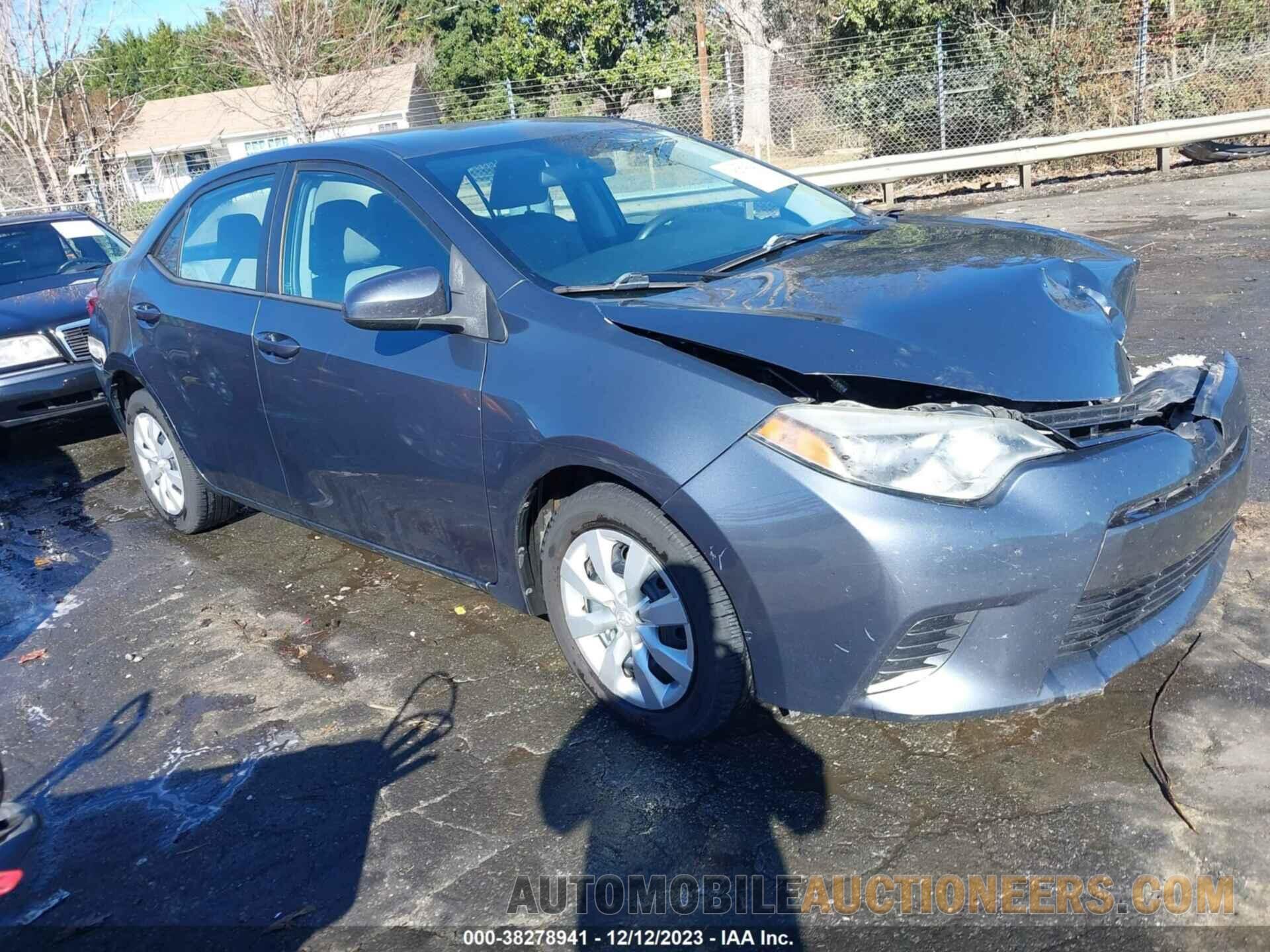 5YFBURHE6GP523184 TOYOTA COROLLA 2016