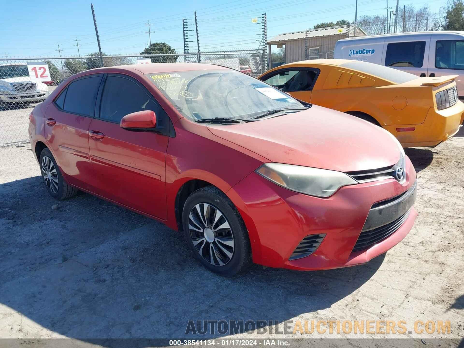 5YFBURHE6GP526277 TOYOTA COROLLA 2016