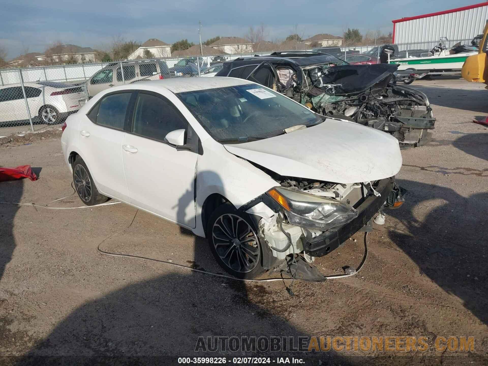 5YFBURHE6GP533214 TOYOTA COROLLA 2016