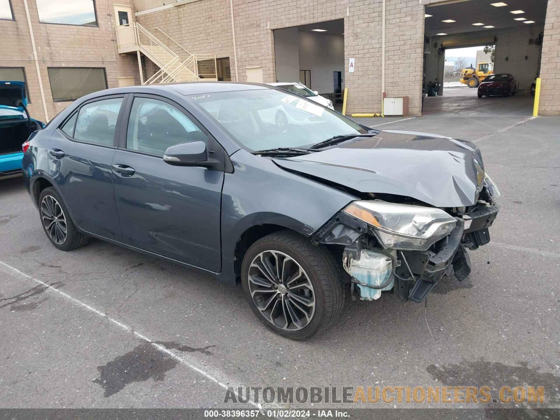 5YFBURHE6GP537165 TOYOTA COROLLA 2016