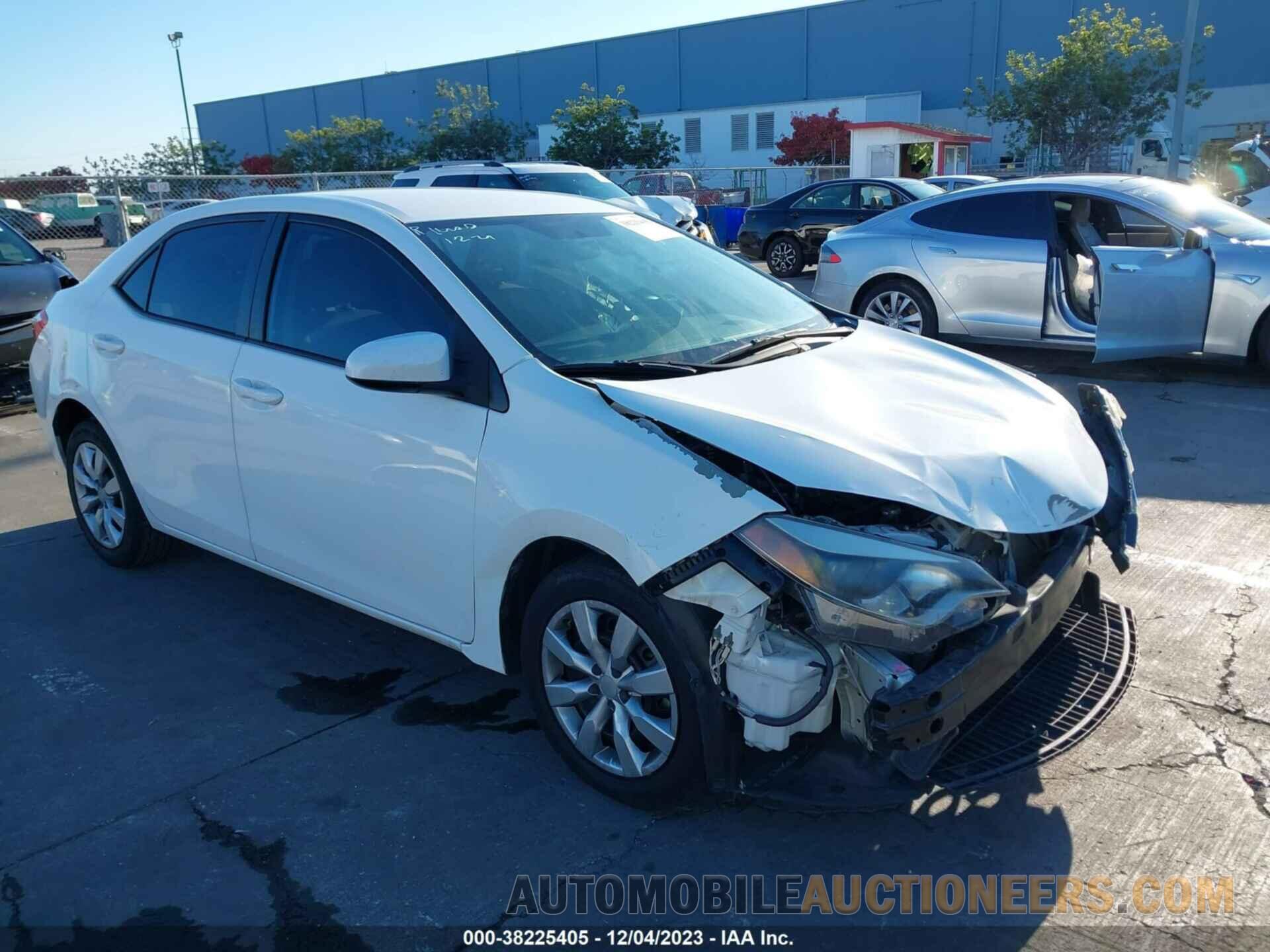 5YFBURHE6GP542205 TOYOTA COROLLA 2016