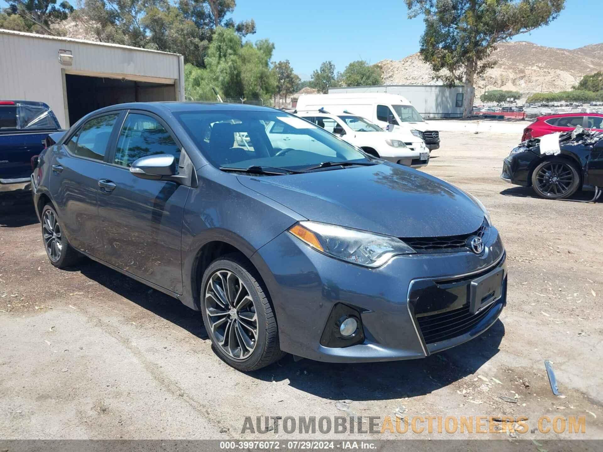 5YFBURHE6GP542821 TOYOTA COROLLA 2016