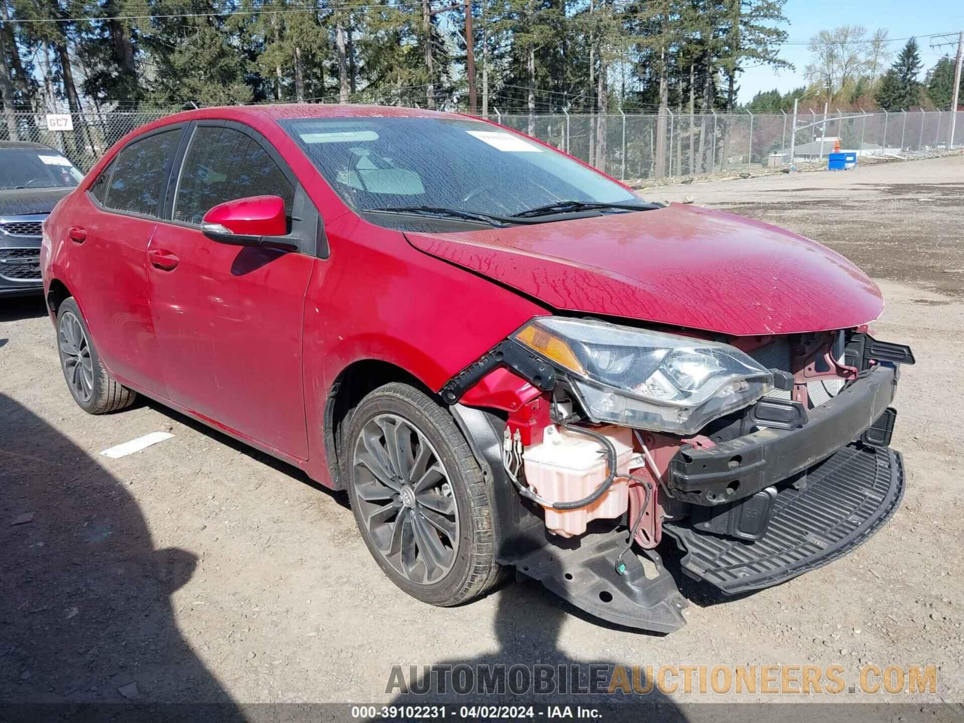 5YFBURHE6GP559294 TOYOTA COROLLA 2016