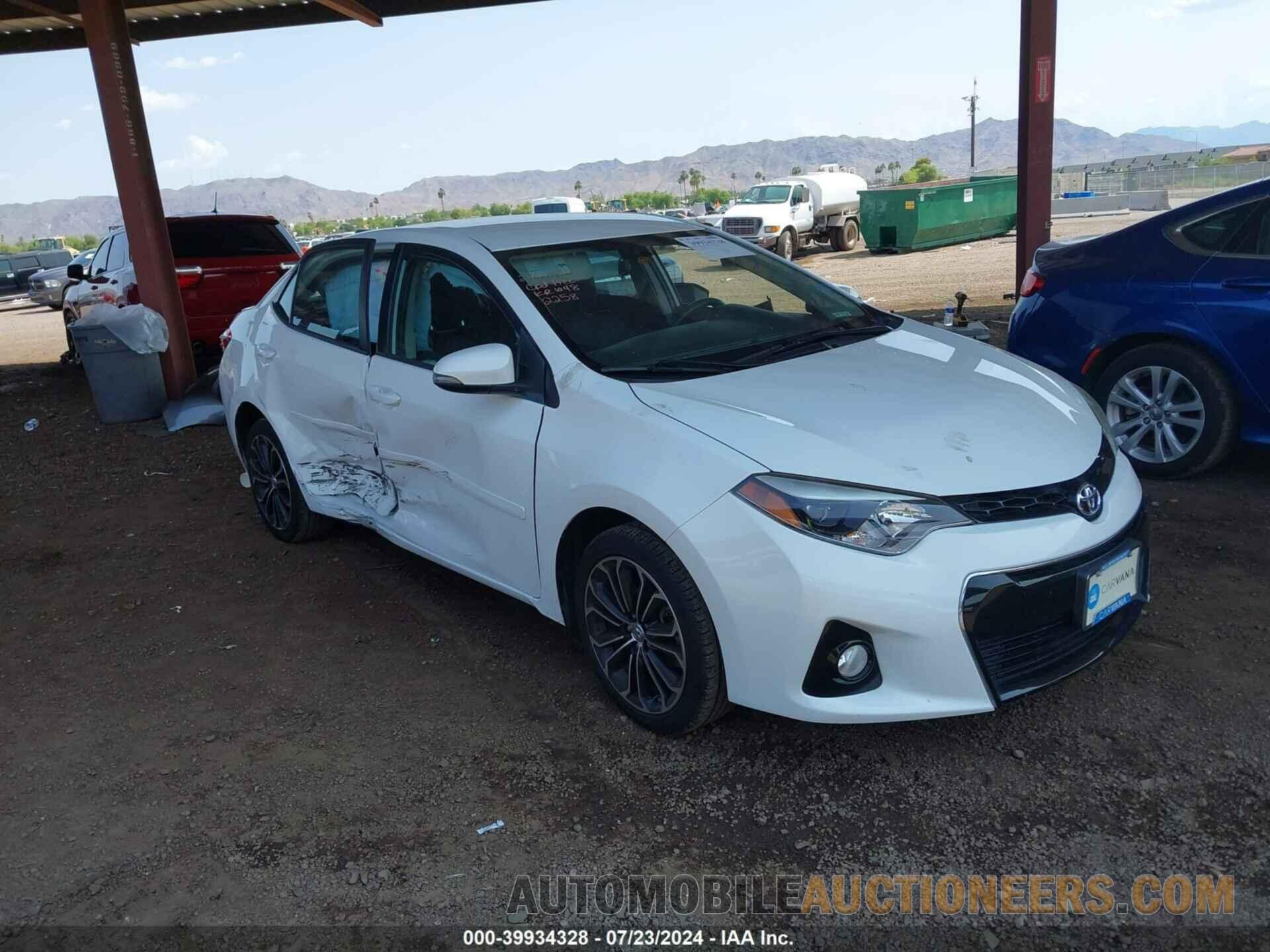 5YFBURHE6GP562258 TOYOTA COROLLA 2016