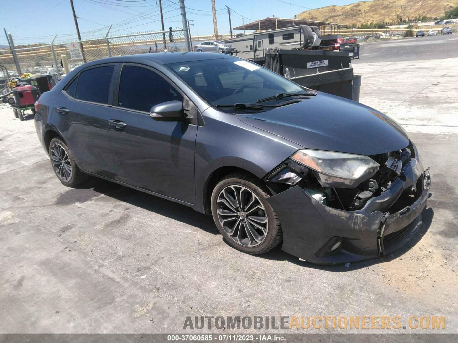 5YFBURHE6GP566536 TOYOTA COROLLA 2016