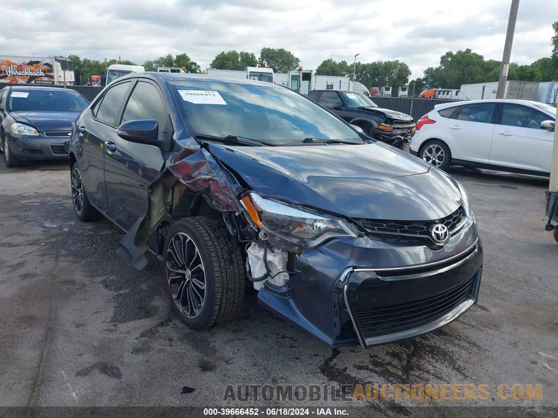 5YFBURHE6GP568478 TOYOTA COROLLA 2016