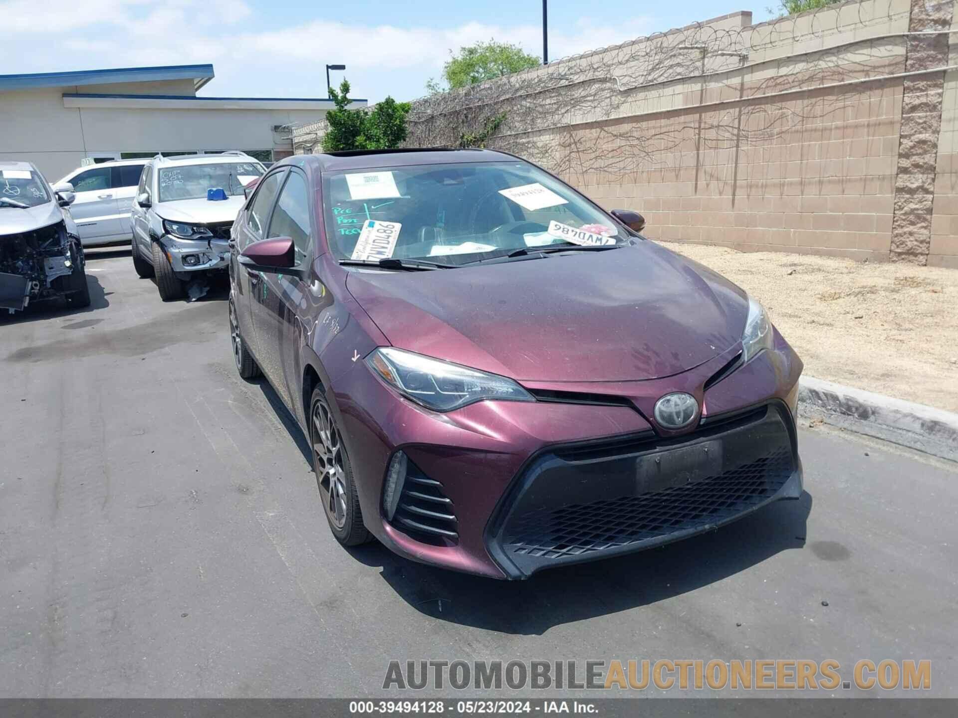 5YFBURHE6HP595133 TOYOTA COROLLA 2017