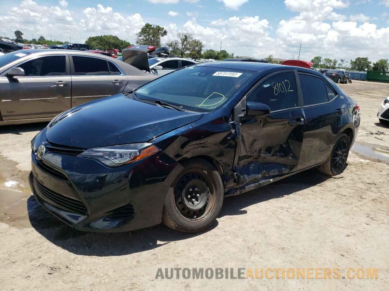 5YFBURHE6JP739110 TOYOTA COROLLA 2018