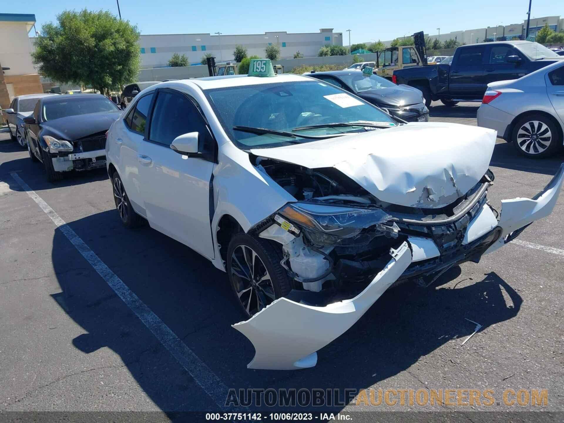 5YFBURHE6JP744761 TOYOTA COROLLA 2018