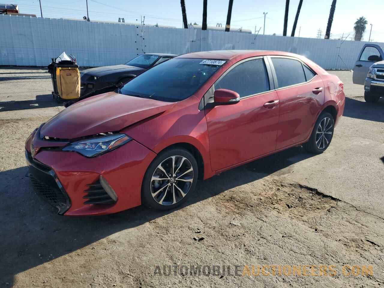 5YFBURHE6JP758238 TOYOTA COROLLA 2018