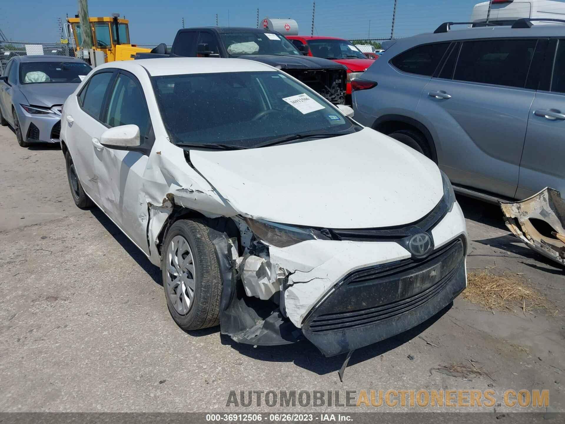 5YFBURHE6JP773208 TOYOTA COROLLA 2018