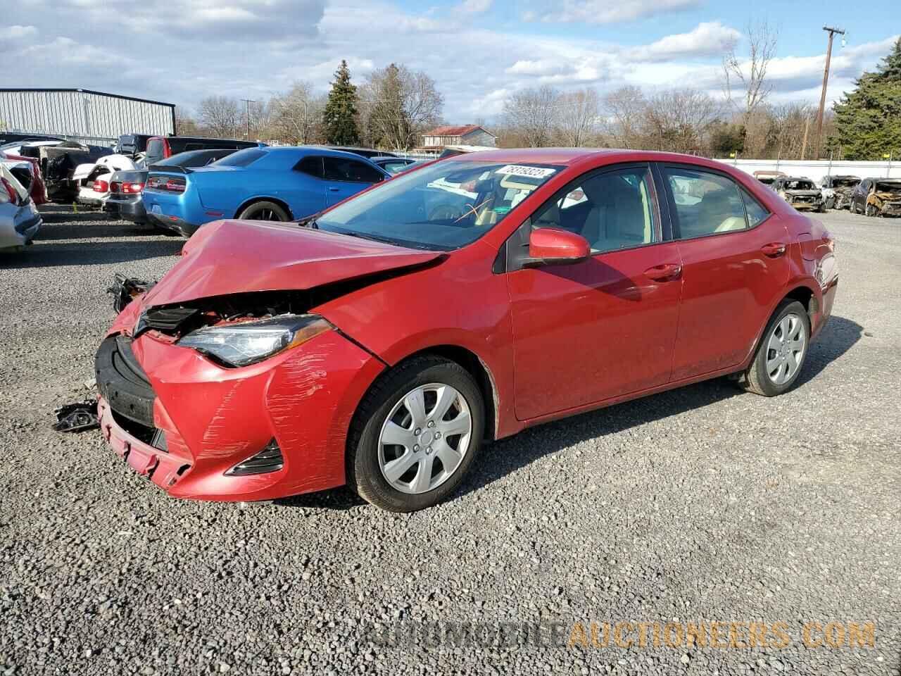 5YFBURHE6JP778330 TOYOTA COROLLA 2018