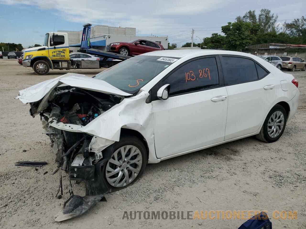 5YFBURHE6JP782135 TOYOTA COROLLA 2018