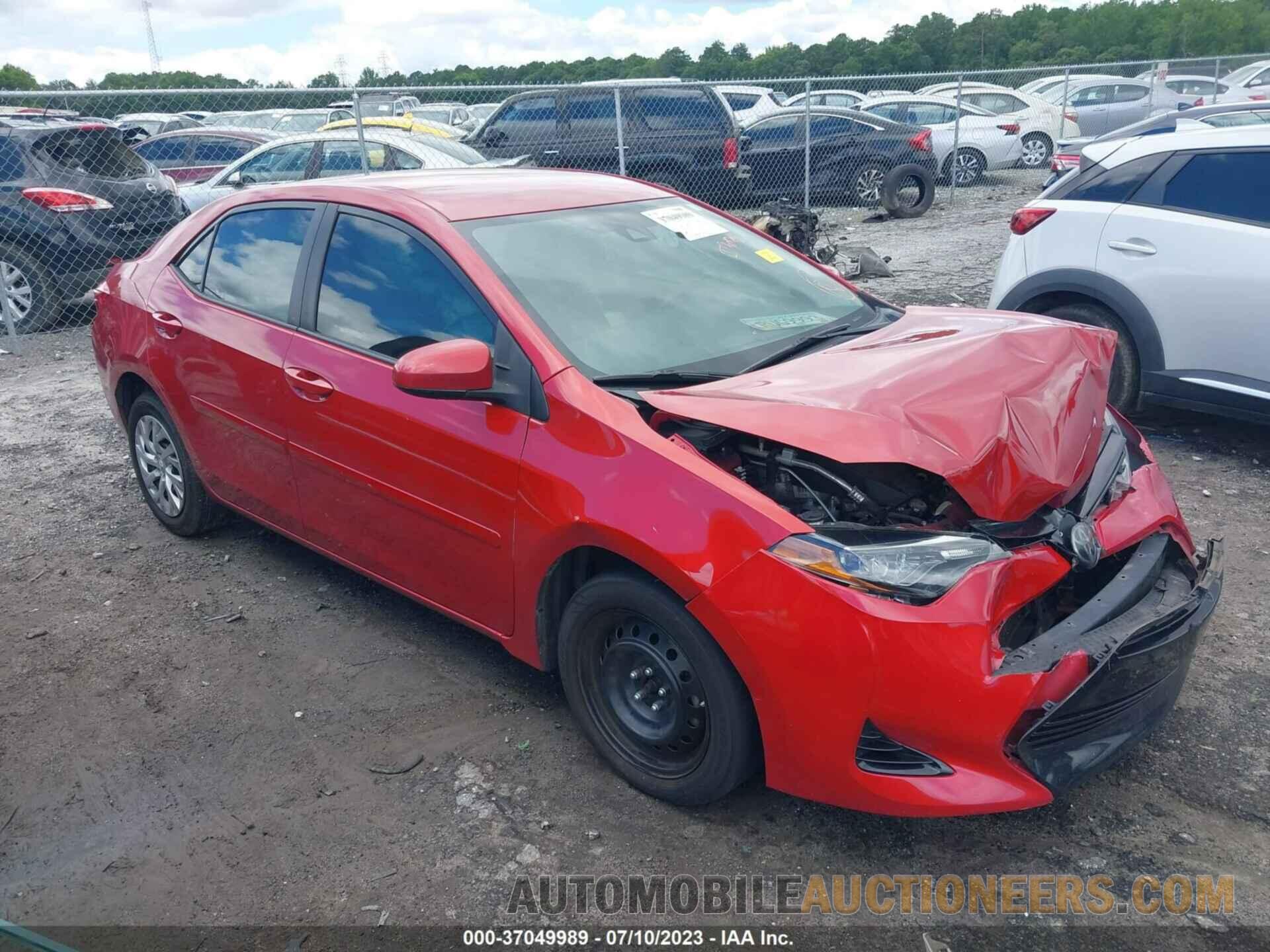 5YFBURHE6JP785732 TOYOTA COROLLA 2018