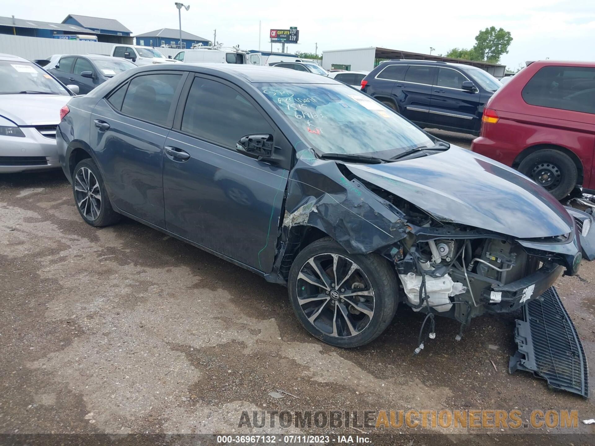 5YFBURHE6JP788923 TOYOTA COROLLA 2018