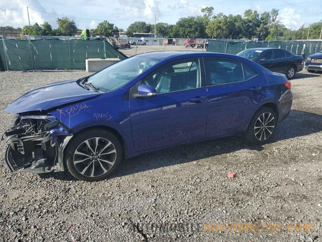 5YFBURHE6JP795242 TOYOTA COROLLA 2018