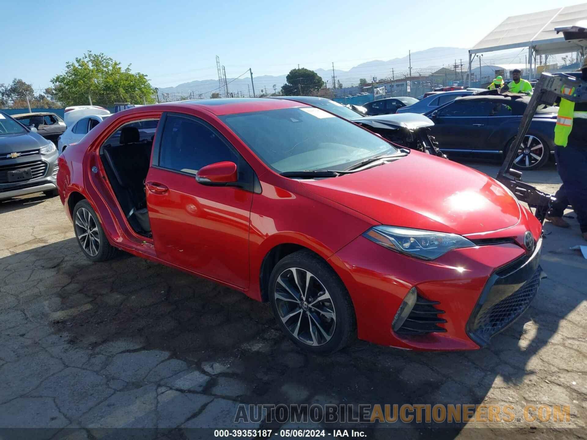 5YFBURHE6JP803128 TOYOTA COROLLA 2018