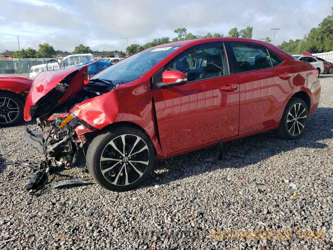 5YFBURHE6JP814243 TOYOTA COROLLA 2018