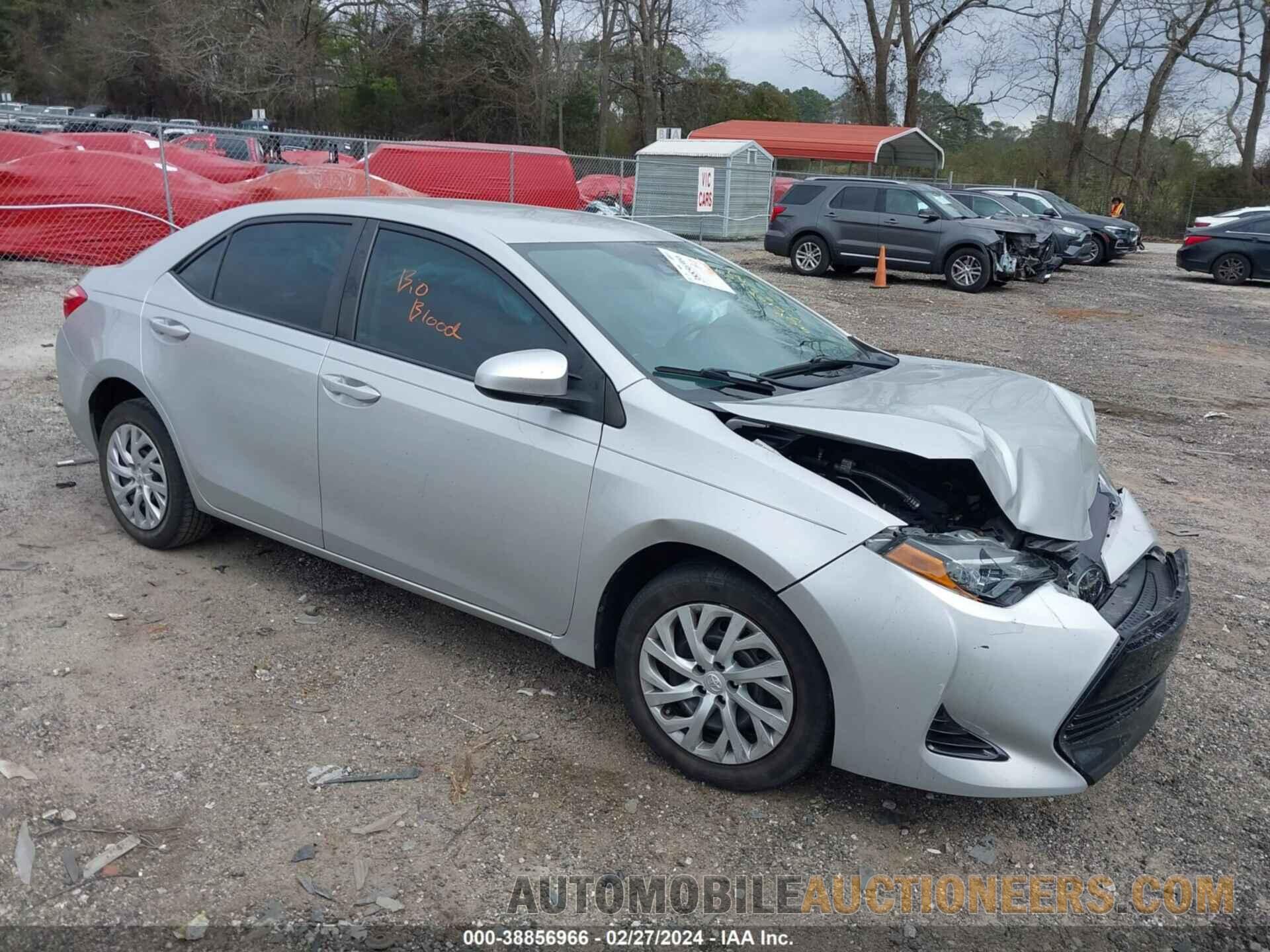 5YFBURHE6JP836758 TOYOTA COROLLA 2018