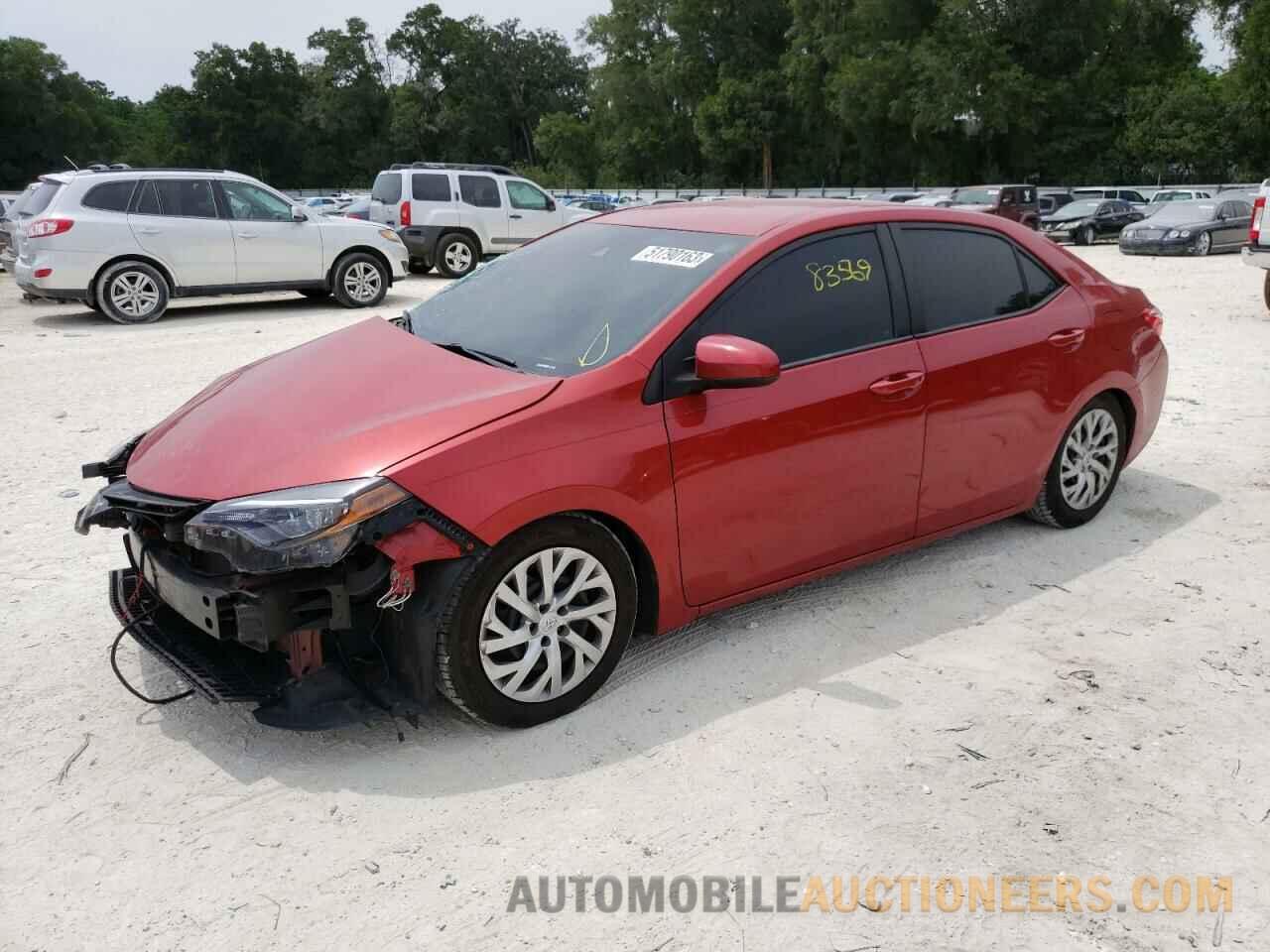 5YFBURHE6JP839112 TOYOTA COROLLA 2018