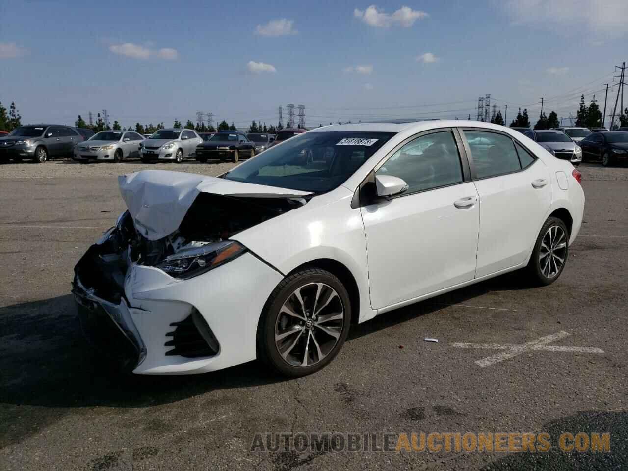 5YFBURHE6JP839269 TOYOTA COROLLA 2018