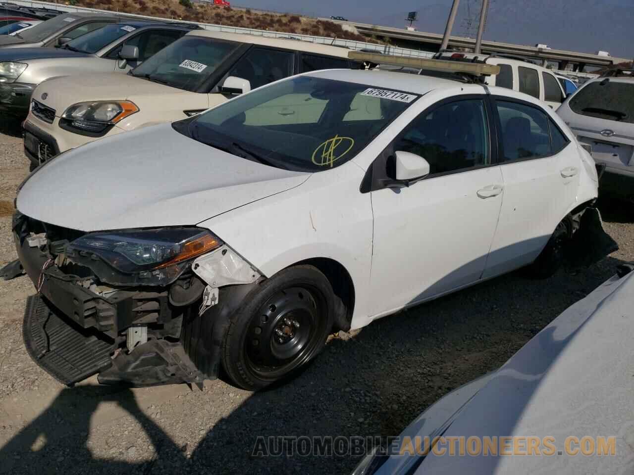 5YFBURHE6JP840020 TOYOTA COROLLA 2018