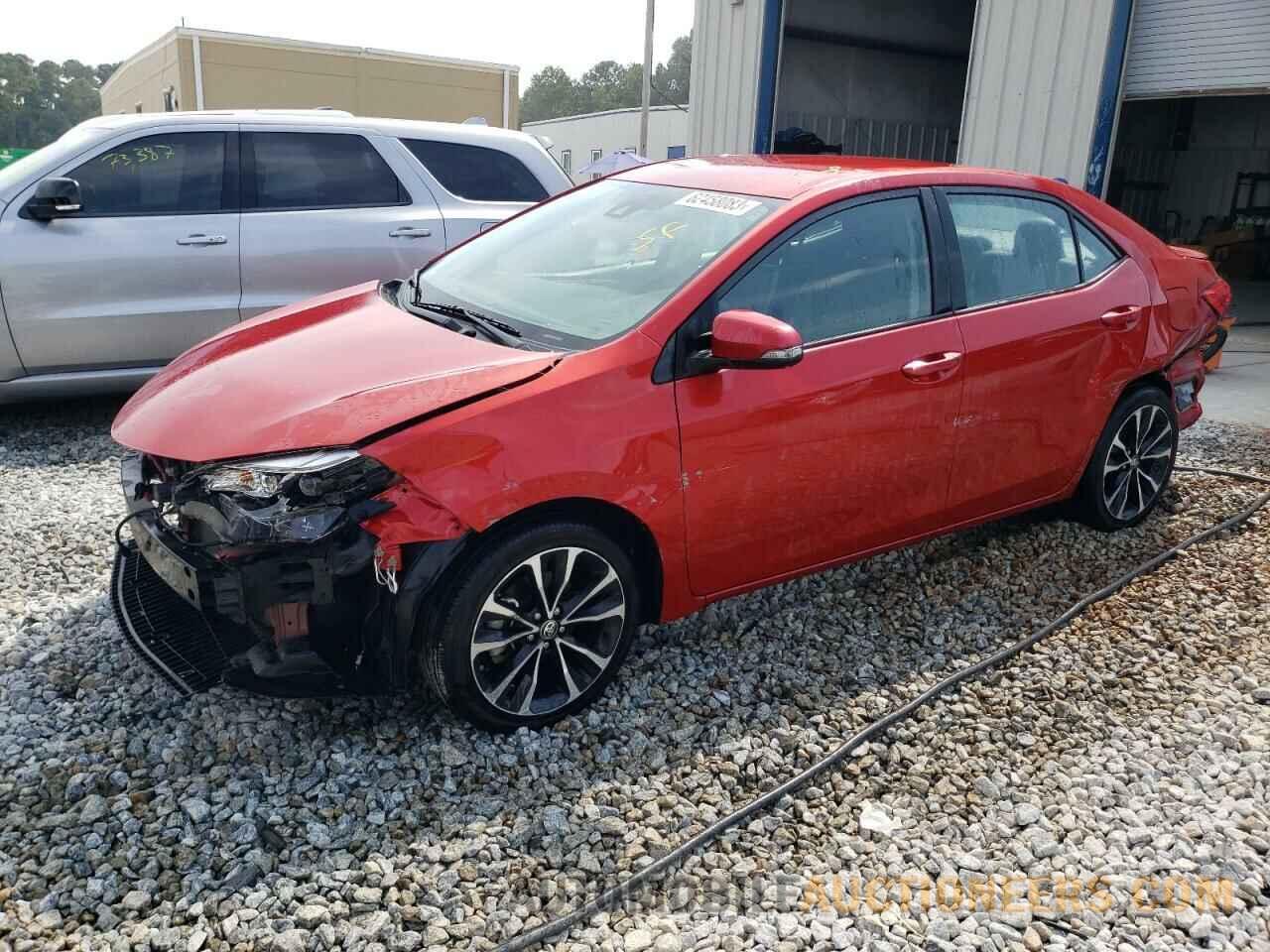 5YFBURHE6JP844861 TOYOTA COROLLA 2018