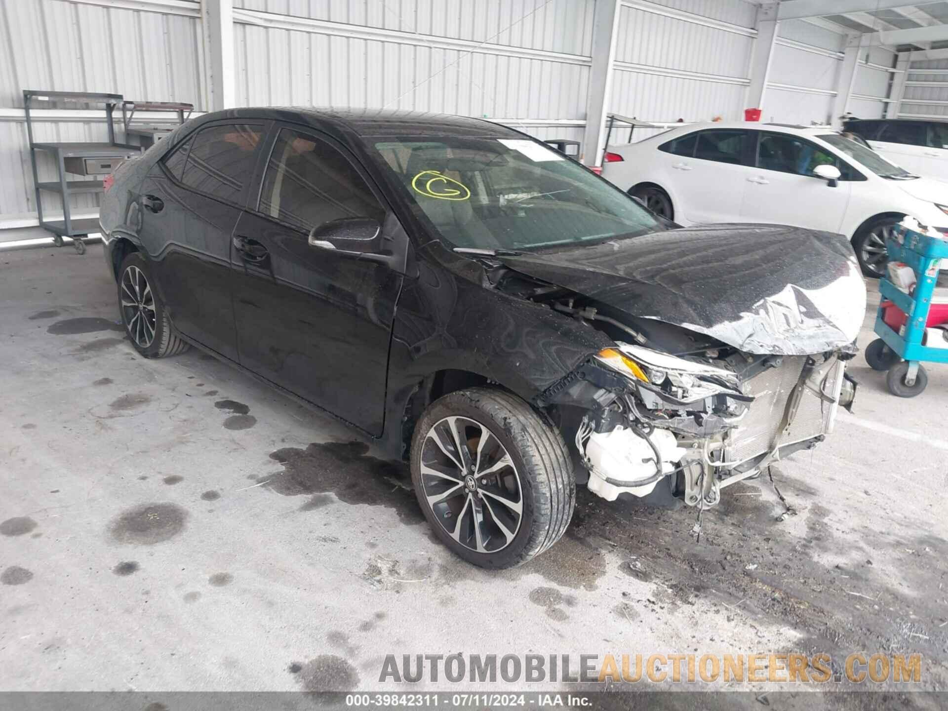 5YFBURHE6KP867705 TOYOTA COROLLA 2019