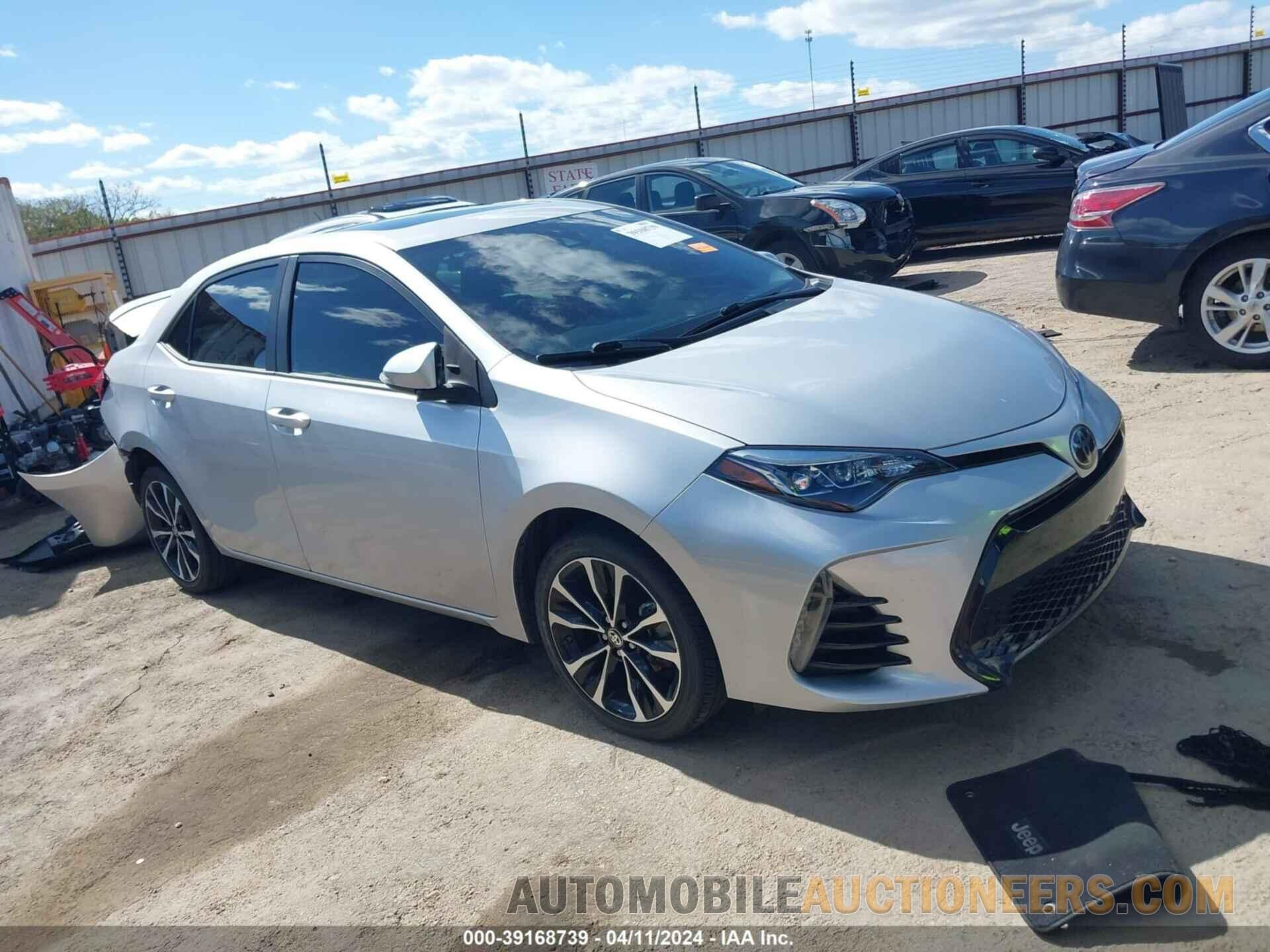 5YFBURHE6KP871186 TOYOTA COROLLA 2019