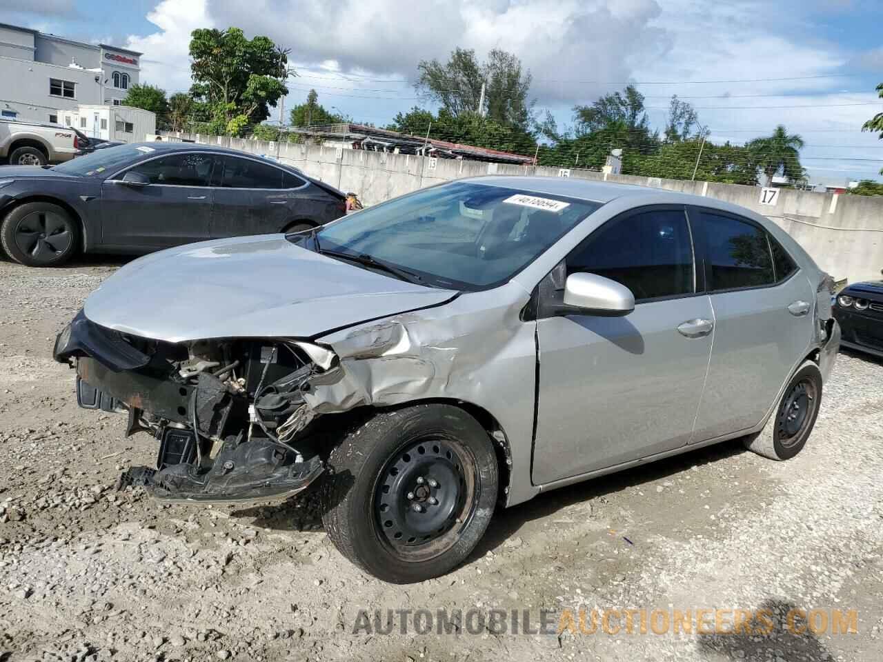 5YFBURHE6KP872256 TOYOTA COROLLA 2019