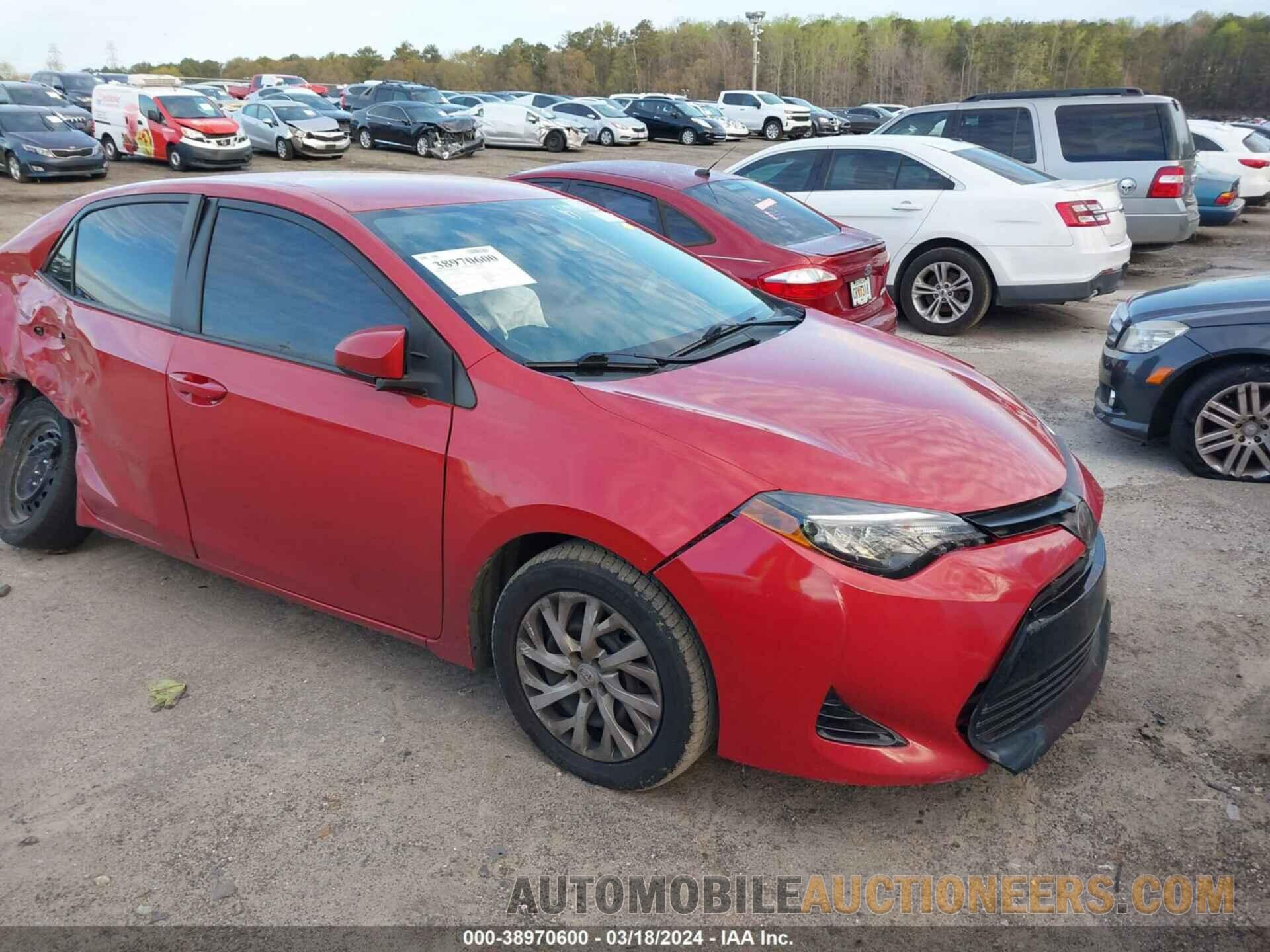 5YFBURHE6KP873164 TOYOTA COROLLA 2019