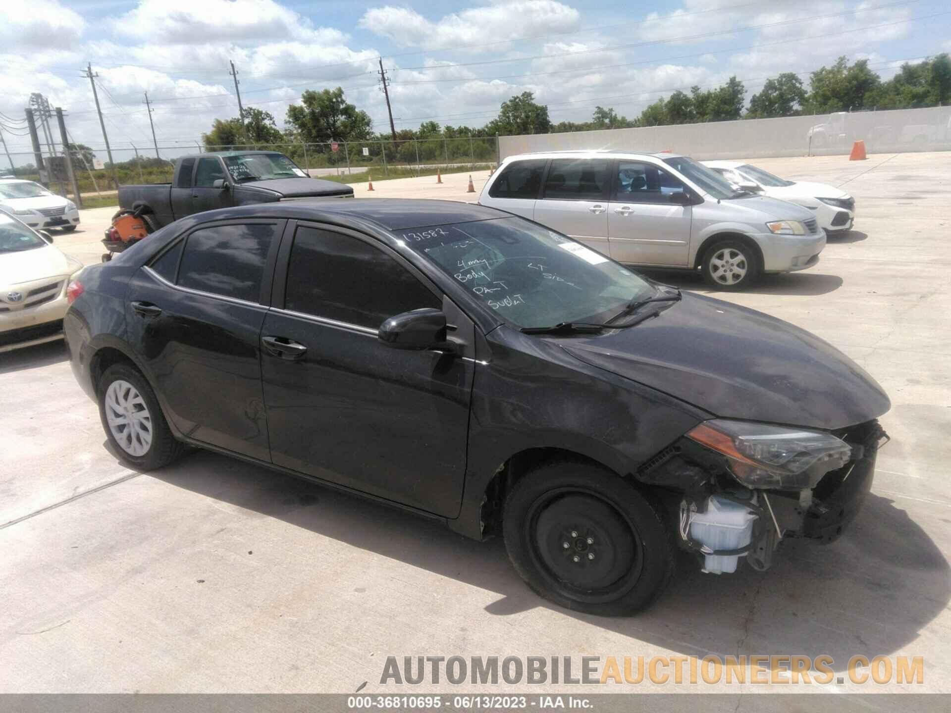 5YFBURHE6KP876825 TOYOTA COROLLA 2019