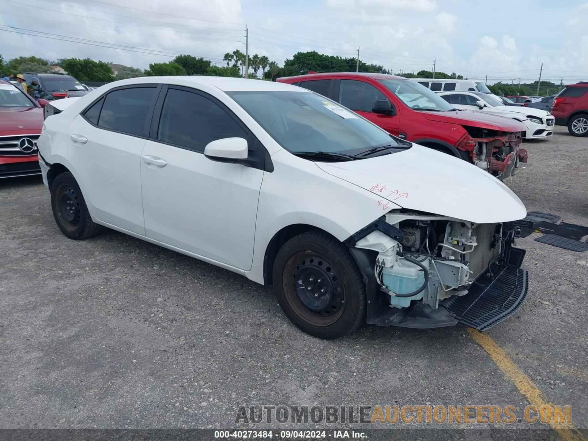 5YFBURHE6KP878901 TOYOTA COROLLA 2019