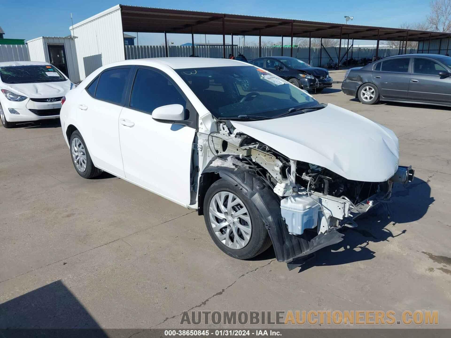 5YFBURHE6KP886156 TOYOTA COROLLA 2019