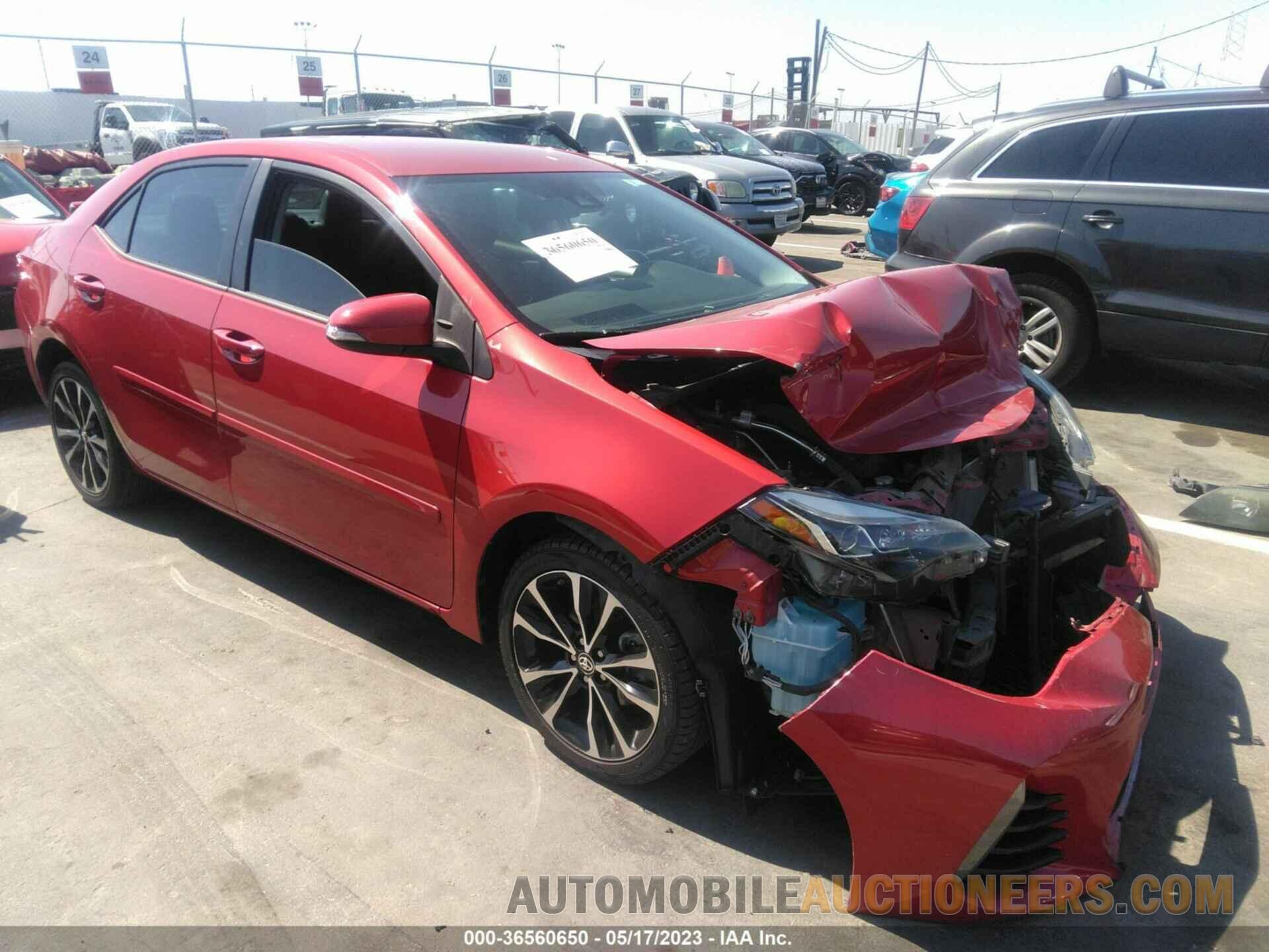 5YFBURHE6KP886514 TOYOTA COROLLA 2019