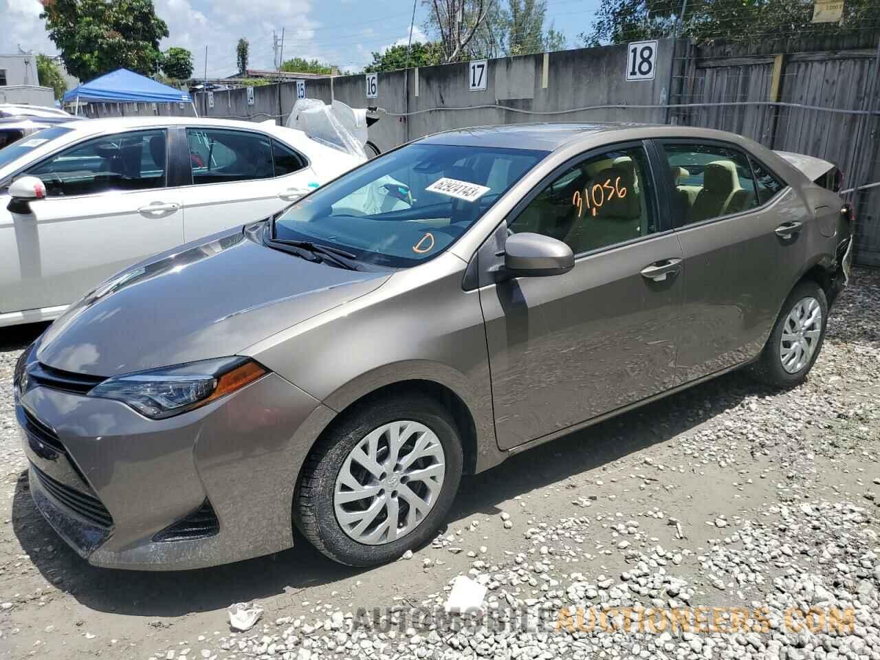 5YFBURHE6KP888568 TOYOTA COROLLA 2019