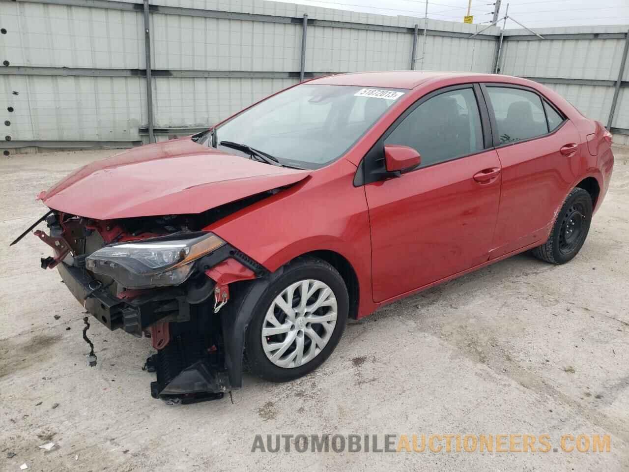 5YFBURHE6KP899179 TOYOTA COROLLA 2019