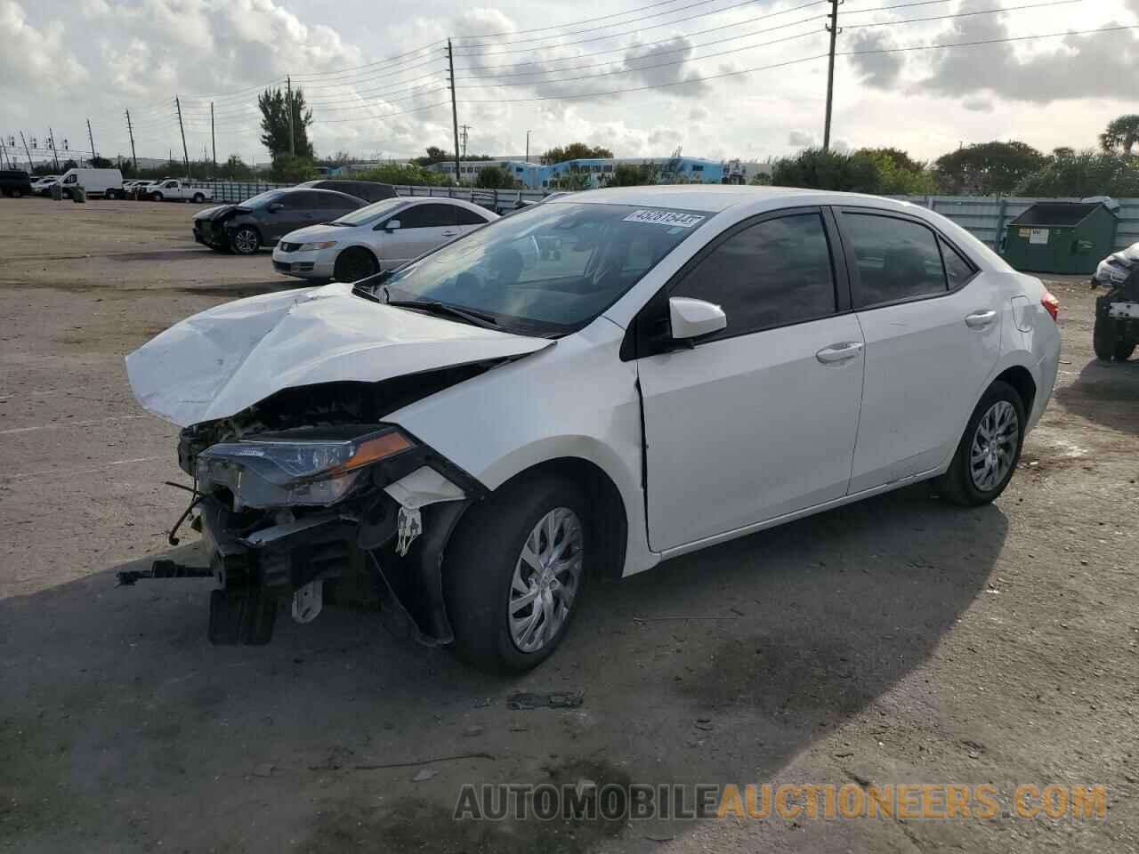 5YFBURHE6KP904350 TOYOTA COROLLA 2019