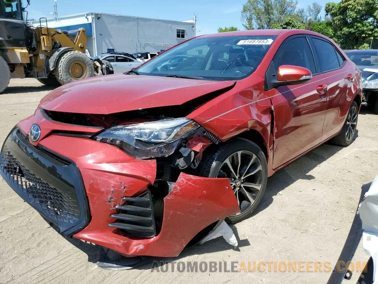 5YFBURHE6KP917146 TOYOTA COROLLA 2019