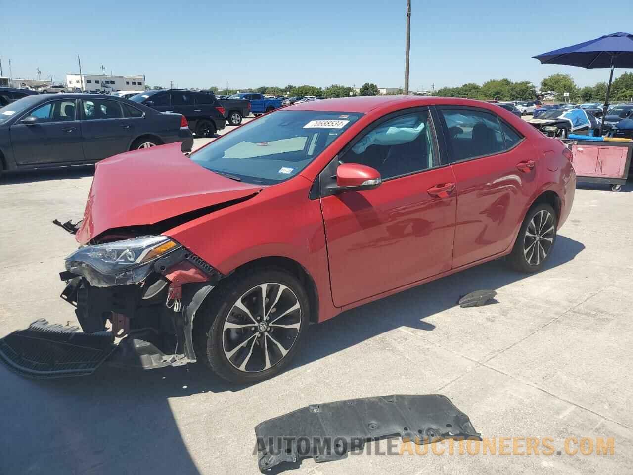 5YFBURHE6KP924873 TOYOTA COROLLA 2019