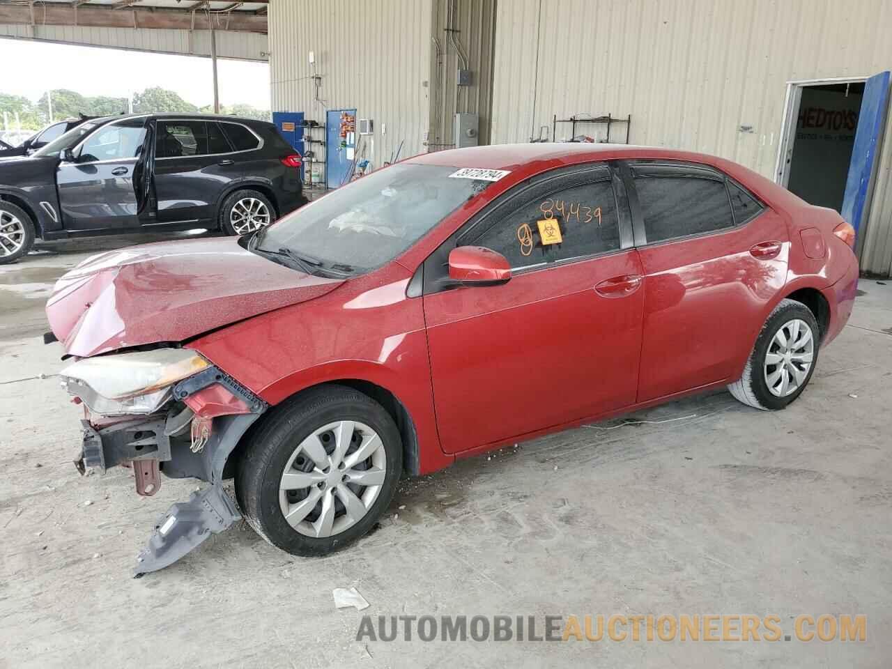 5YFBURHE6KP935405 TOYOTA COROLLA 2019